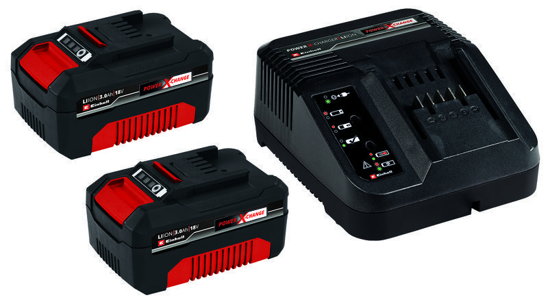 Baterie a nabíječka Power X-Change 2x 3,0 Ah Einhell