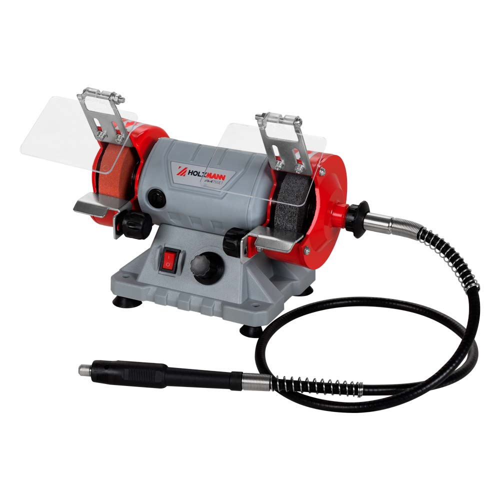 Mini-dvojitá bruska DSM75SET Holzmann 230V