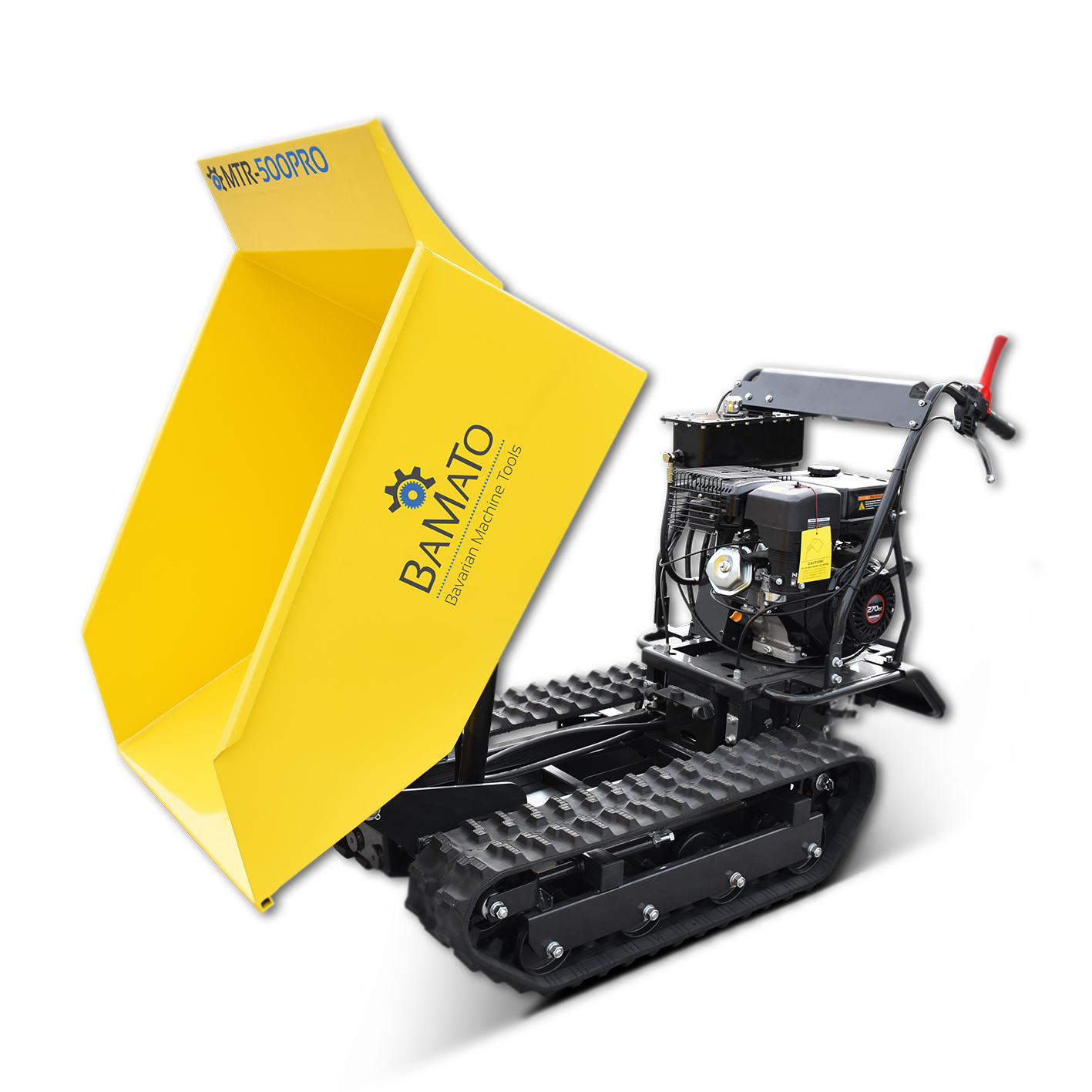 Mini pásový dumper s hydraulickým sklápěním MTR-500PRO BAMATO