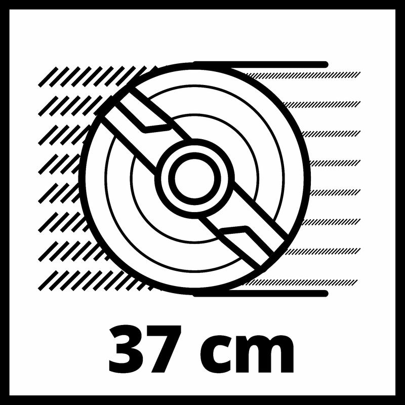 Aku sekačka na trávu GE-CM 36/37 Li (2x3,0Ah) Einhell-4